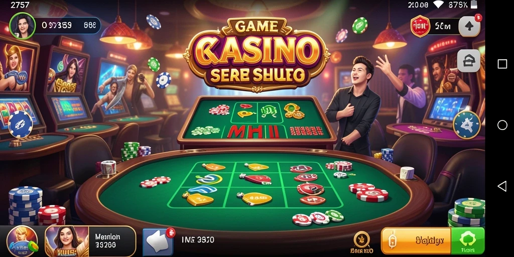 Tampilan gameplay menarik dari aplikasi Kasino 2757
