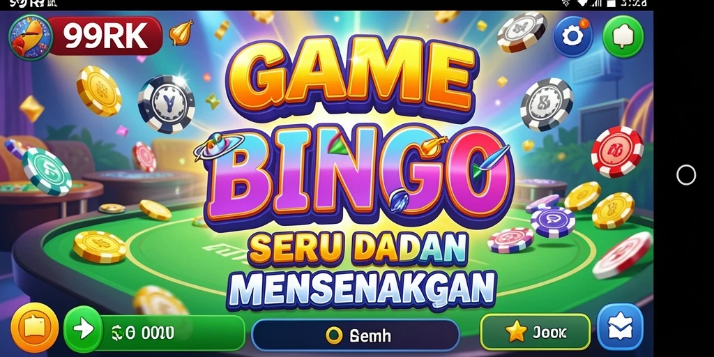 Tampilan gameplay Bingo di aplikasi 99RK yang seru dan menarik.