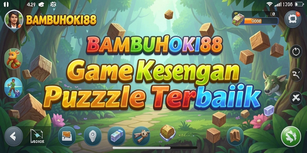 Tampilan gameplay yang menantang di BAMBUHOKI88.