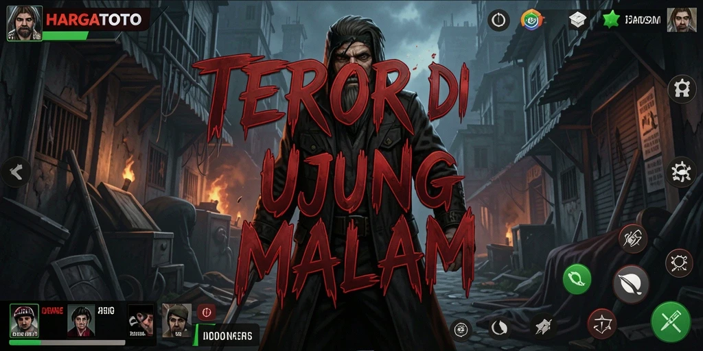 Tangkapan layar HARGATOTO menampilkan momen menyeramkan dalam gameplay.