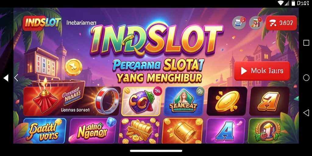 Tampilan permainan slot yang menarik dan menyenangkan.
