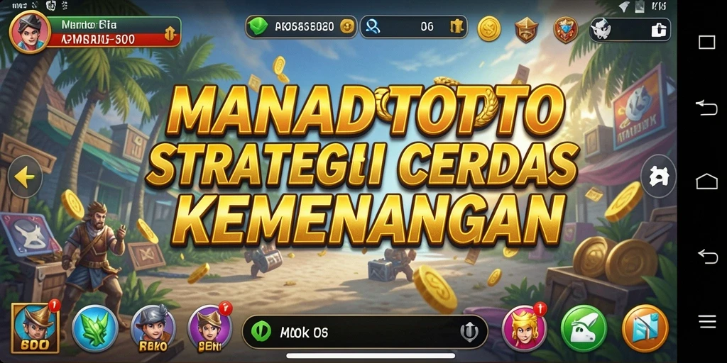 Tampilan gameplay MANADOTOTO yang menantang dan strategis.
