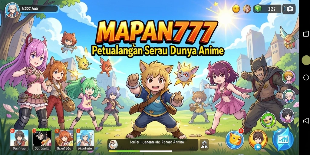 Gameplay seru dengan karakter anime favorit.