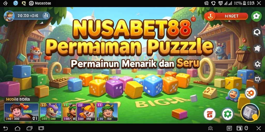 Screenshot dari gameplay Puzzle NUSABET88 yang menarik.