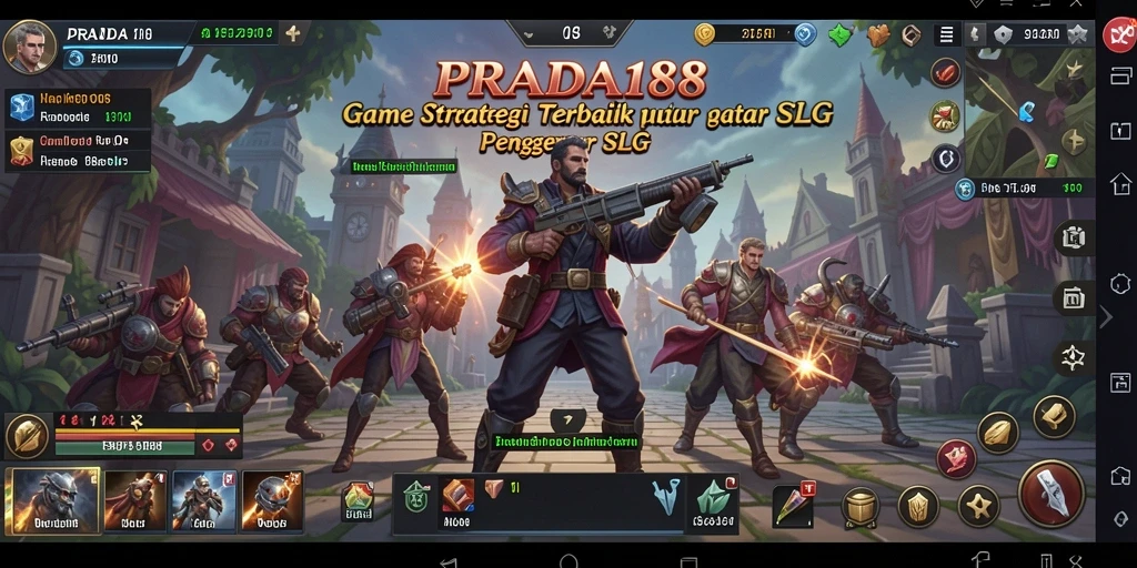 Tampilan menakjubkan dari gameplay <strong>PRADA188</strong> yang penuh strategi dan taktik.
