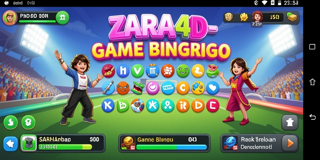 Tampilan gameplay ZARA4D yang menarik dan seru.